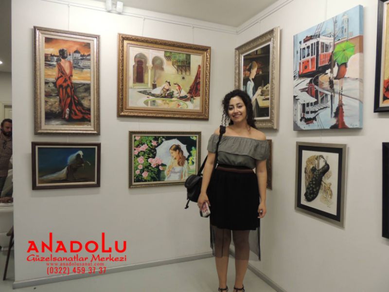 Güzel Sanatlar Hazırlık Kurs Sergisi Adana