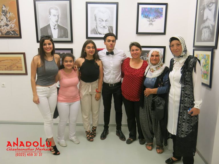 Anadolu Güzel Sınıflarda Kazanın Görüntülerini Sergisi Adana