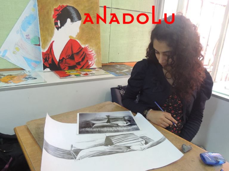 Karakalem Manzara Çizim Dersleri Adana
