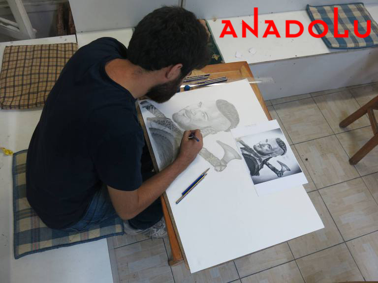 Karakalem Portre Çizimi Adana