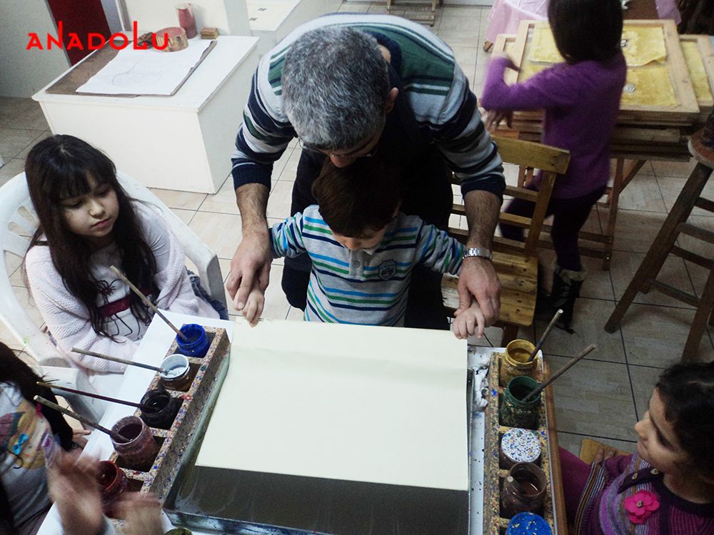 Çocuklarla Ebru Saati Adana