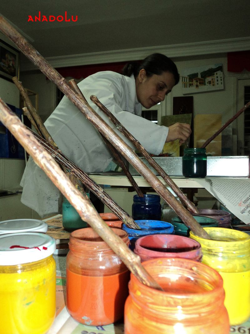 Adana Yetişkinlerle Ebru Dersleri