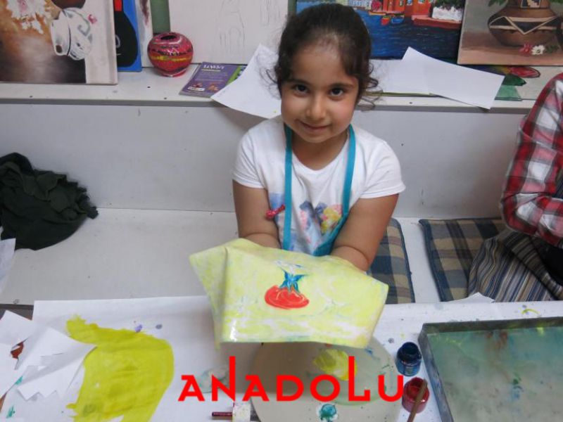 Çocuklar İçin Ebru Eğitimleri Adana