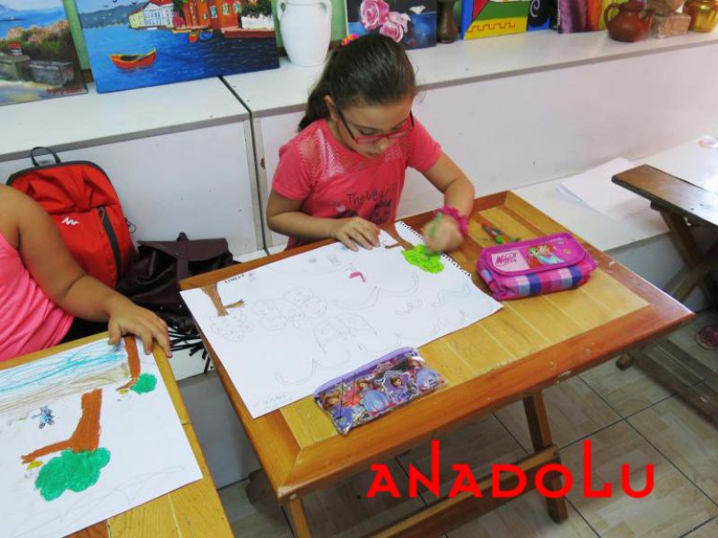 Çocuklar Yönelikler Güzel Sanatlar Kursu Adana
