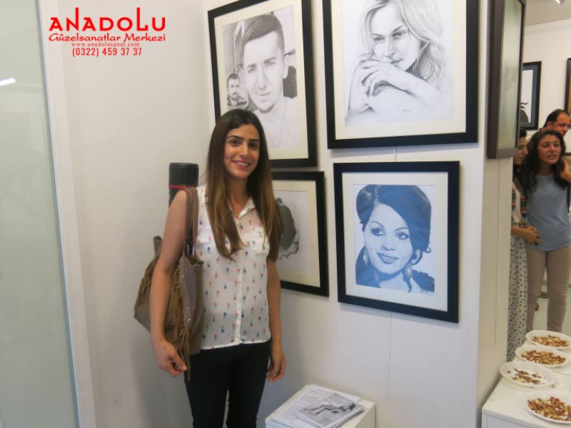 Güzel Sanatlar Fakültelerine Hazırlık Öğrencilerden Sergi Adana