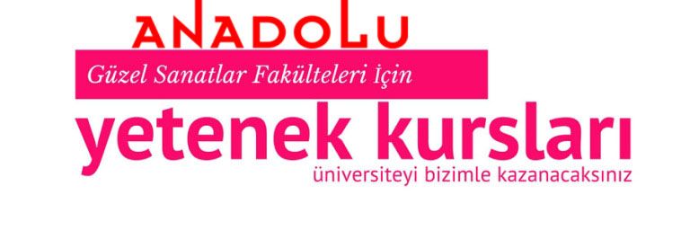 Anadolu Güzel Sanatlar Fakülteleri İçin Yetenek Kursları Adana