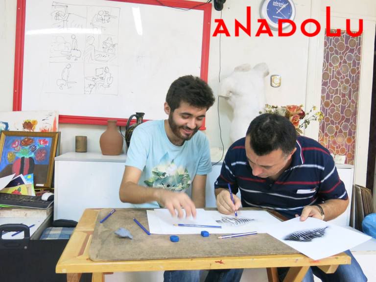 Karakalem Dersleri Potre Çizimi Adana