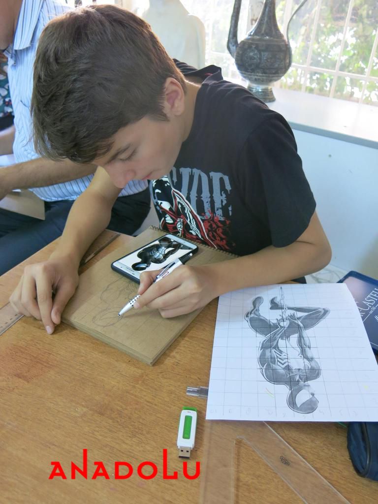 Karakalem Spiderman Çizimi Dersleri Adana