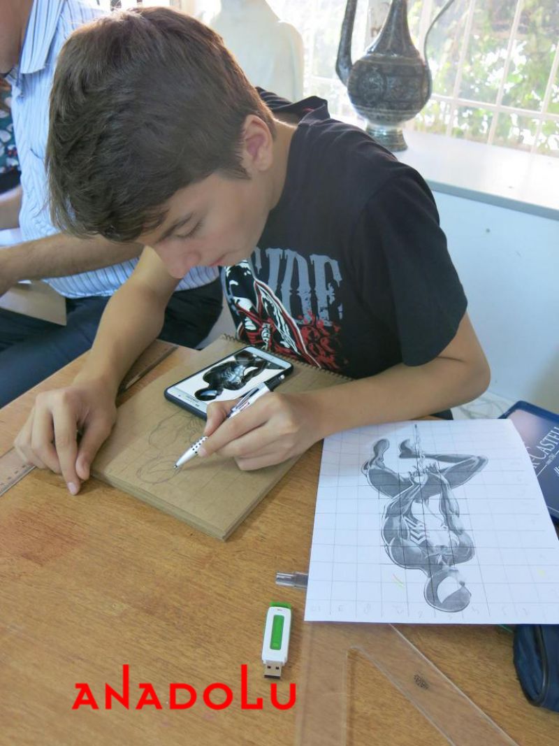 Karakalem Spiderman Çizimi Dersleri Adana