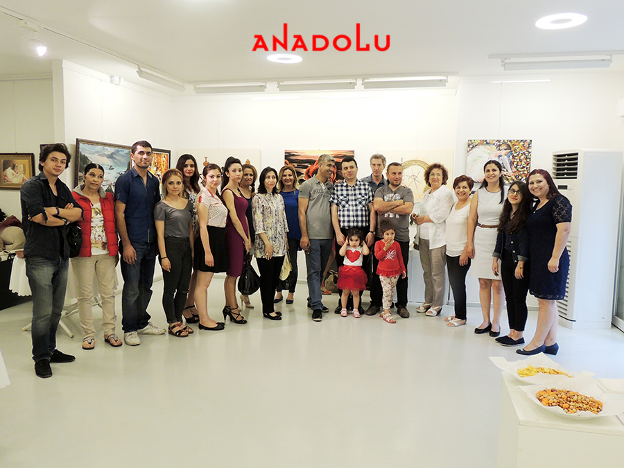 Adana Yağlı boya Sergisinde